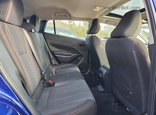JF1GUAFCXS8201702 2025 SUBARU IMPREZA Blue Rear interior view