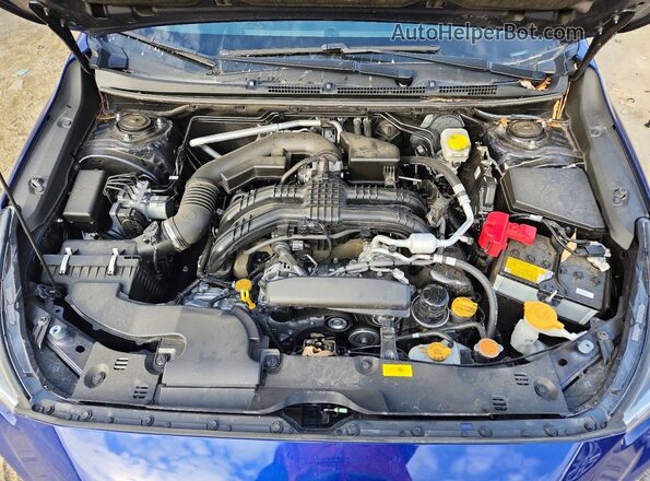 JF1GUAFCXS8201702 2025 SUBARU IMPREZA Blue Engine compartment view