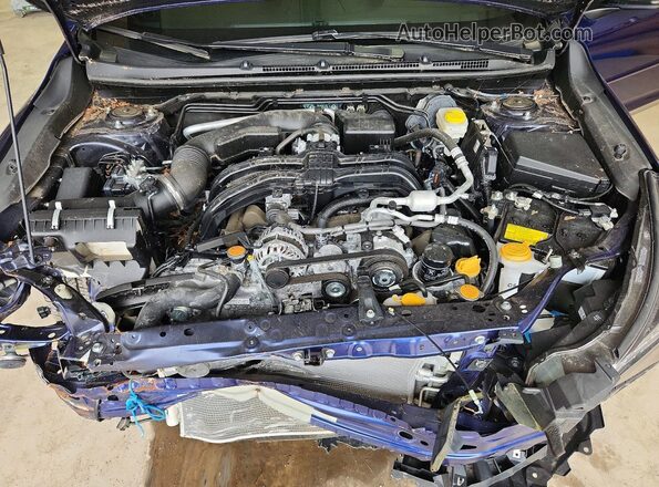 JF1GUHJC0R8229292 2024 SUBARU IMPREZA Blue Rear interior view