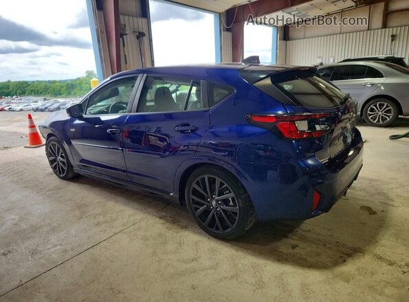 JF1GUHJC0R8229292 2024 SUBARU IMPREZA Blue Rear left