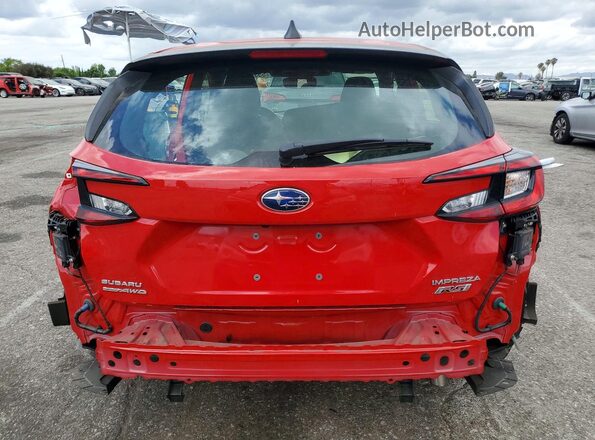 JF1GUHJC0R8860852 2024 SUBARU IMPREZA Red 