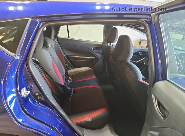 JF1GUHJC1R8262477 2024 SUBARU IMPREZA Blue Rear seats view