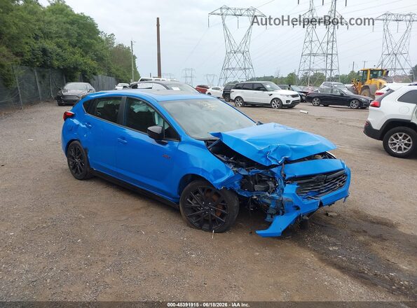JF1GUHJC3R8868007 2024 SUBARU IMPREZA Blue Դիմացի տեսք