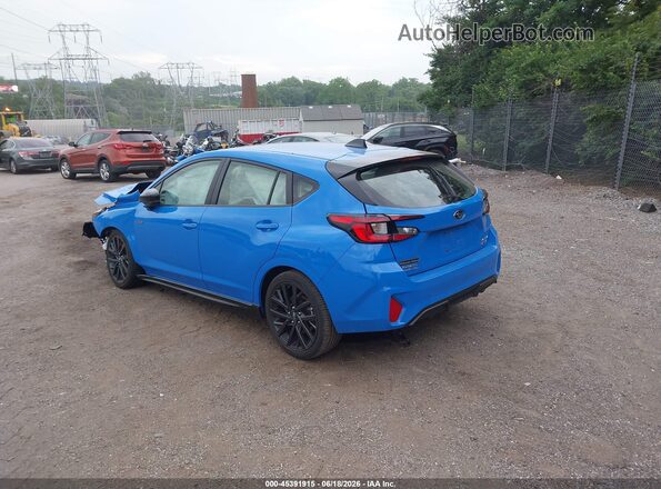 JF1GUHJC3R8868007 2024 SUBARU IMPREZA Blue Հետևի ձախ