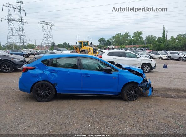 JF1GUHJC3R8868007 2024 SUBARU IMPREZA Blue Սալոնի հետևի տեսք