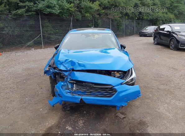 JF1GUHJC3R8868007 2024 SUBARU IMPREZA Blue Սարքավորումների վահանակի տեսք