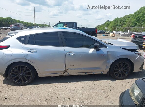 JF1GUHJC4R8319156 2024 SUBARU IMPREZA Silver Вид задньої частини салону