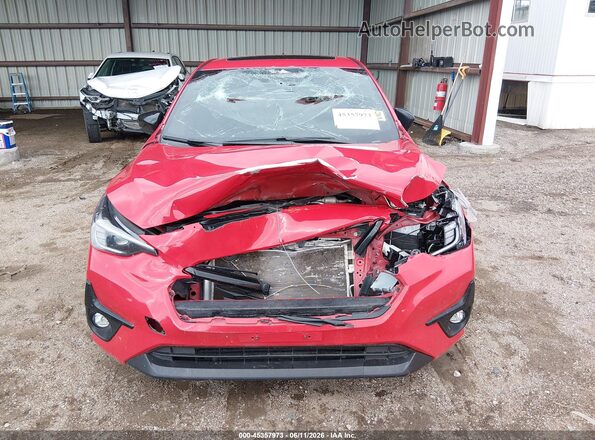 JF1GUHJC7R8350515 2024 SUBARU IMPREZA Red Rear interior view