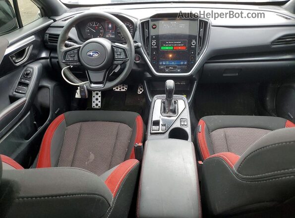 JF1GUHJCXR8860454 2024 SUBARU IMPREZA Белый Вид панели приборов