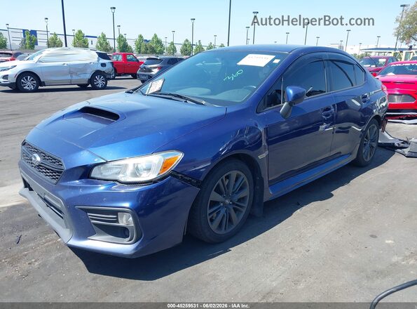 JF1VA1A62L9827967 2020 SUBARU WRX Blue Передня ліва чверть