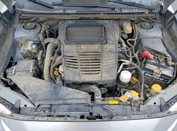 JF1VA1A64J9829068 2018 SUBARU WRX Silver Widok wnętrza z tyłu
