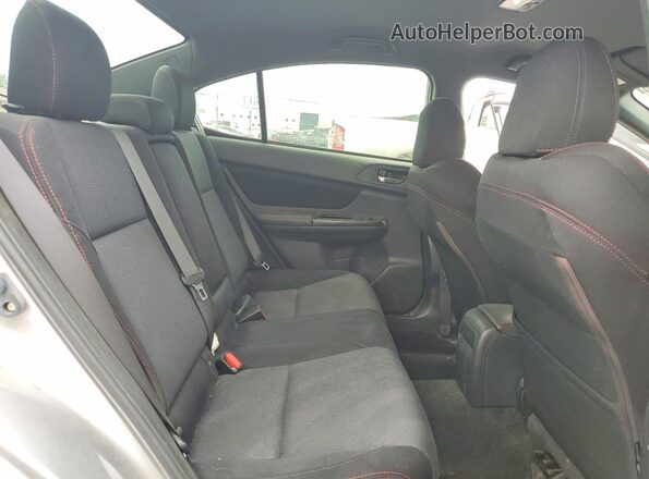 JF1VA1A64J9829068 2018 SUBARU WRX Silver Widok tylnych siedzeń