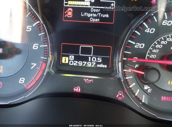 JF1VA1A67M9805075 2021 SUBARU WRX Black Widok tylnych siedzeń