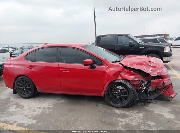 JF1VA1B65J9824993 2018 SUBARU WRX Red Vista interior trasera