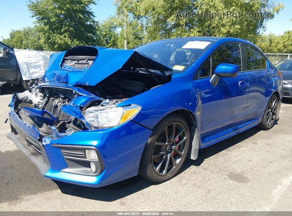 JF1VA1B65L9830490 2020 SUBARU WRX Blue Vista tres cuartos delantera izquierda