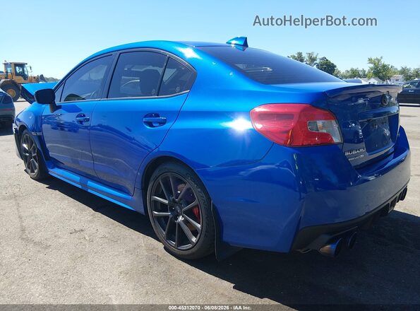 JF1VA1B65L9830490 2020 SUBARU WRX Blue Trasero izquierdo