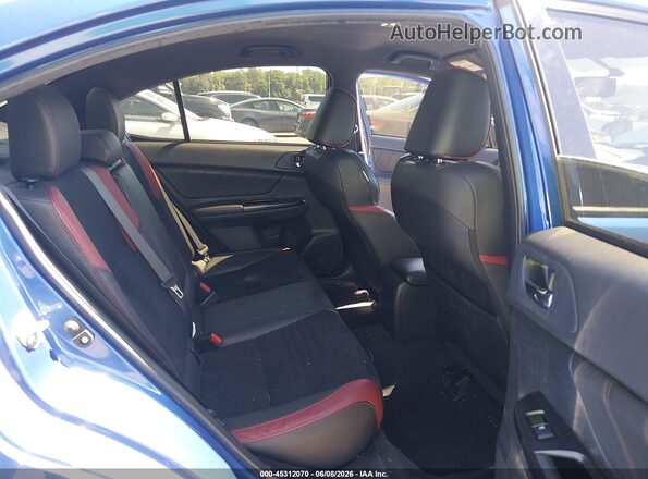 JF1VA1B65L9830490 2020 SUBARU WRX Blue Vista de la etiqueta del VIN