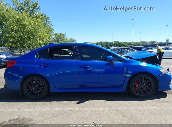 JF1VA1B65L9830490 2020 SUBARU WRX Blue Vista interior trasera