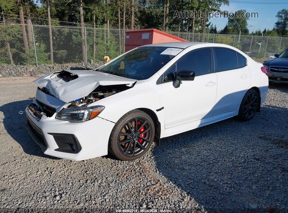 JF1VA1B67L9811679 2020 SUBARU WRX White წინა მარცხენა ხედი სამი მეოთხედიდან