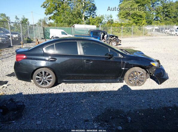 JF1VA1B69H9812436 2017 SUBARU WRX Black Вид задньої частини салону