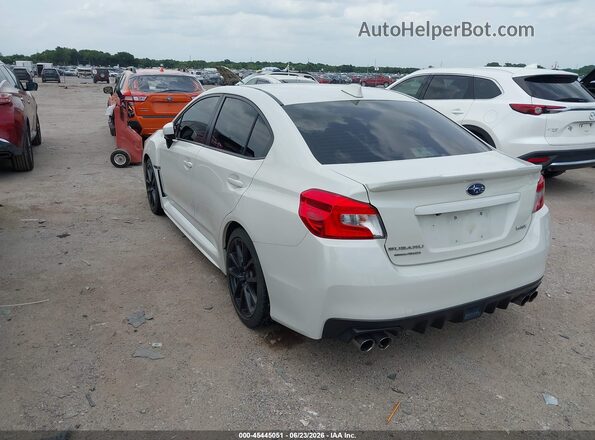 JF1VA1C64M9810845 2021 SUBARU WRX Белый Задняя левая четверть