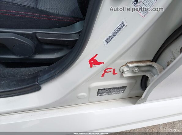 JF1VA1C64M9810845 2021 SUBARU WRX Белый Вид спереди