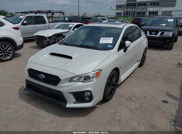 JF1VA1C64M9810845 2021 SUBARU WRX Белый Передняя левая четверть