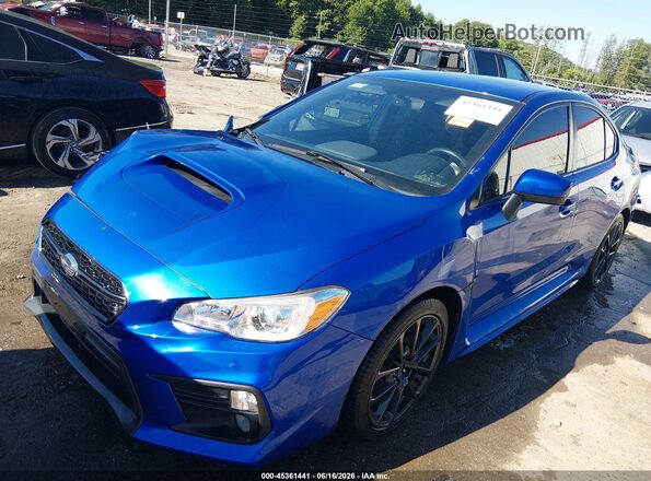 JF1VA1C66M9811608 2021 SUBARU WRX Blue Przód lewy
