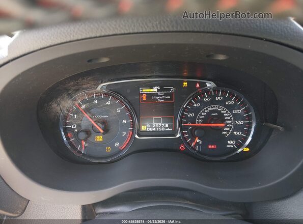 JF1VA1C67K9830133 2019 SUBARU WRX Белый Вид задних сидений