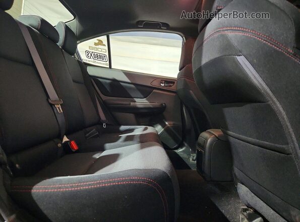 JF1VA1E61G9801053 2016 SUBARU WRX Blue Rear seats view