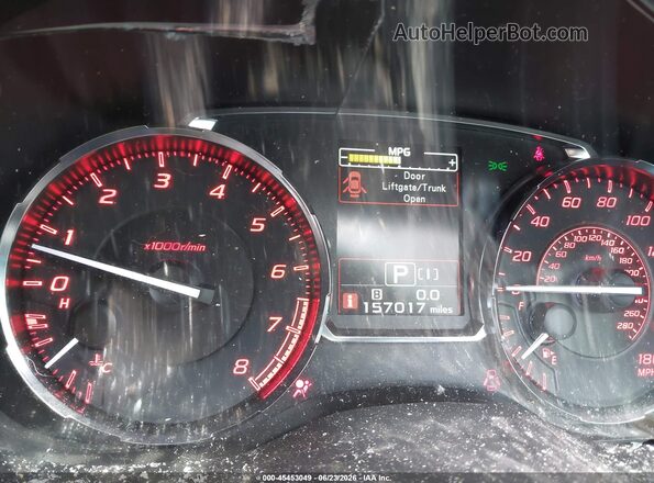 JF1VA1E6XG8823560 2016 SUBARU WRX Красный Вид задних сидений