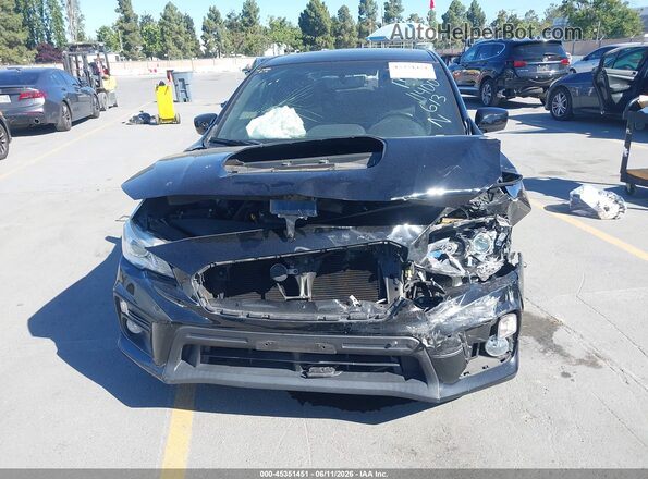 JF1VA1F62K8822734 2019 SUBARU WRX Black წინა ხედი