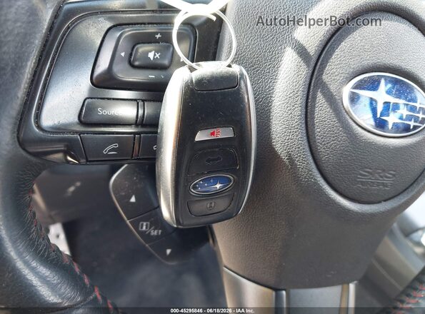 JF1VA1F64M8807784 2021 SUBARU WRX Black Dashboard view