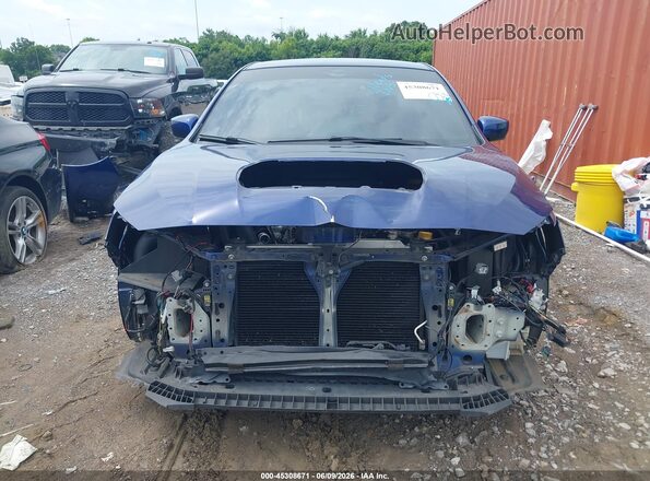 JF1VA1F66H9841211 2017 SUBARU WRX Blue უკანა სალონის ხედი