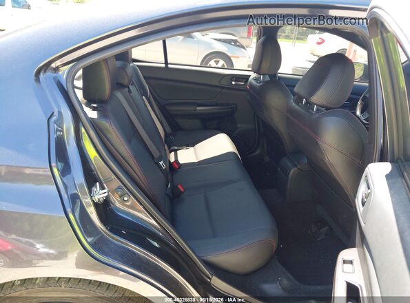 JF1VA1F66J9836032 2018 SUBARU WRX Gray Widok naklejki z numerem VIN