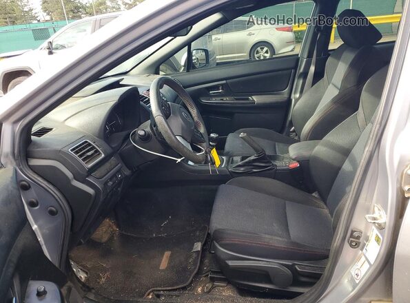 JF1VA1F68H9839329 2017 SUBARU WRX Silver Vista interior delantera