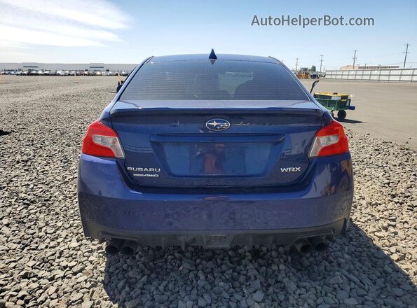 JF1VA1F69K8819801 2019 SUBARU WRX Blue Rear view