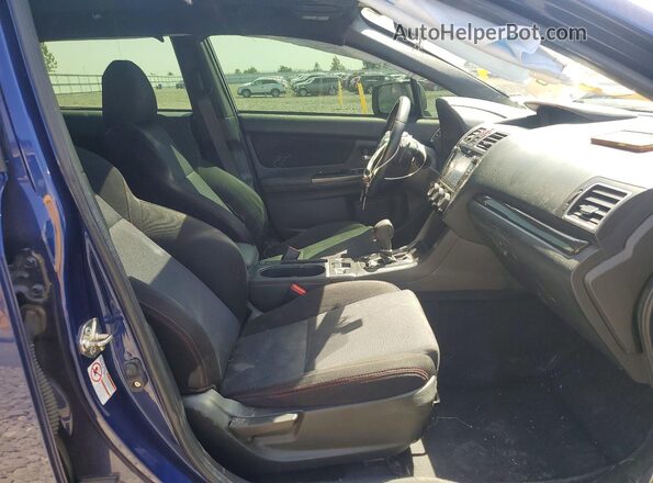 JF1VA1F69K8819801 2019 SUBARU WRX Blue Front interior view