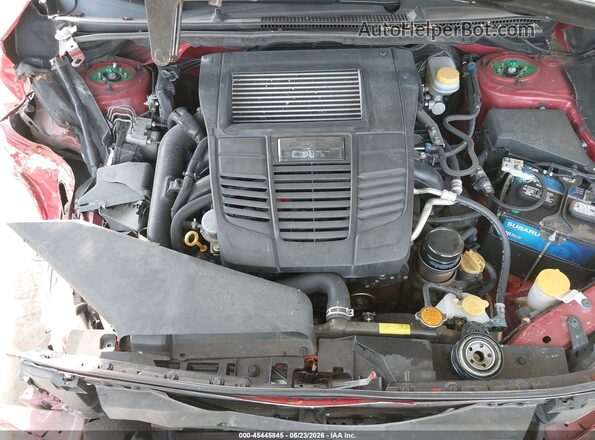 JF1VA1H67J9839535 2018 SUBARU WRX Red Հետևի տեսք