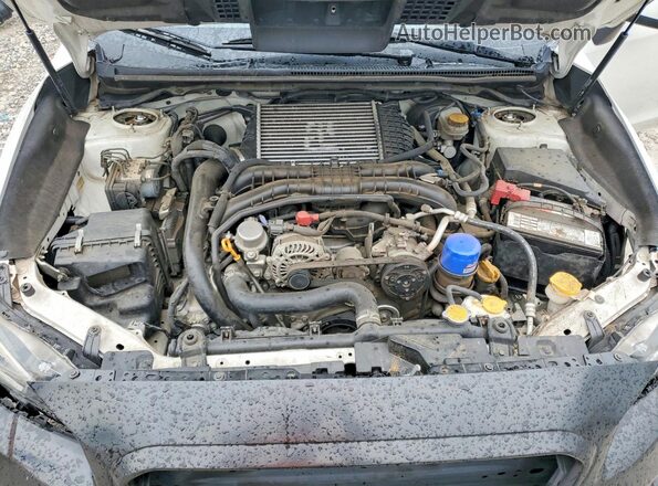 JF1VA1J61G9809062 2016 SUBARU WRX White Widok wnętrza z tyłu