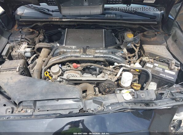 JF1VA1N66G8818016 2016 SUBARU WRX Black Հետևի տեսք