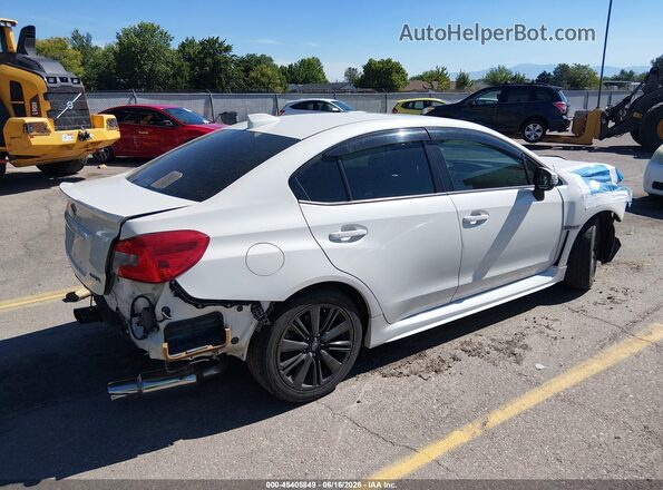 JF1VA1P66M8818588 2021 SUBARU WRX Белый Задняя правая четверть
