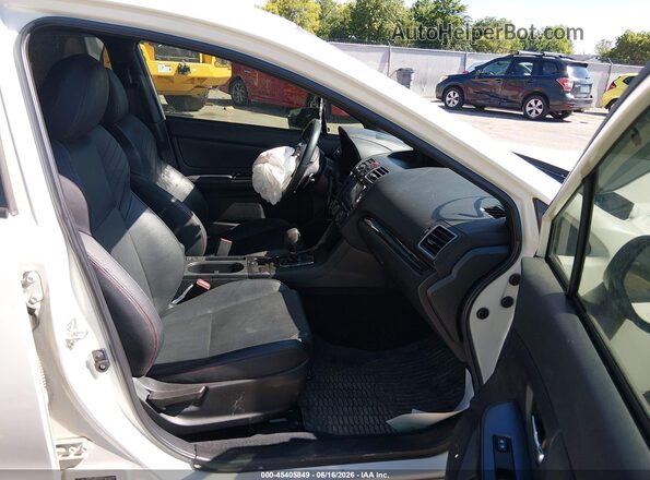 JF1VA1P66M8818588 2021 SUBARU WRX Белый Вид салона спереди