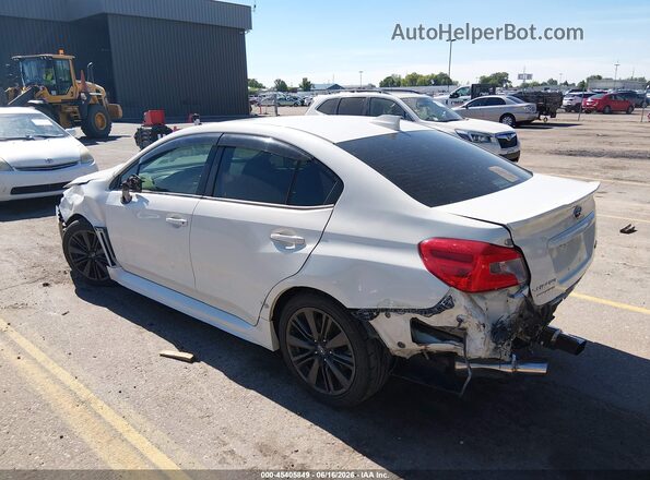 JF1VA1P66M8818588 2021 SUBARU WRX Белый Задняя левая четверть