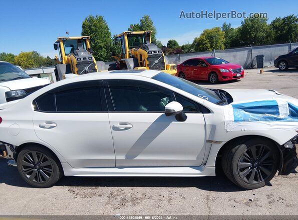 JF1VA1P66M8818588 2021 SUBARU WRX Белый Вид задней части салона