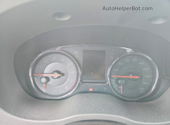 JF1VA2E64M9818771 2021 SUBARU WRX Синий Вид щитка приборов