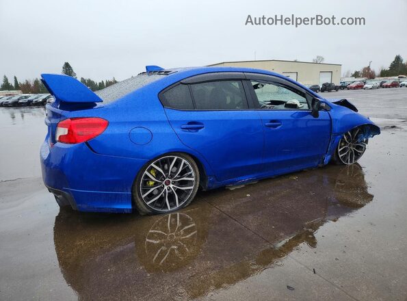JF1VA2E64M9818771 2021 SUBARU WRX Синий Задняя правая четверть