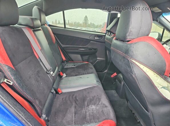 JF1VA2E64M9818771 2021 SUBARU WRX Синий Вид задних сидений