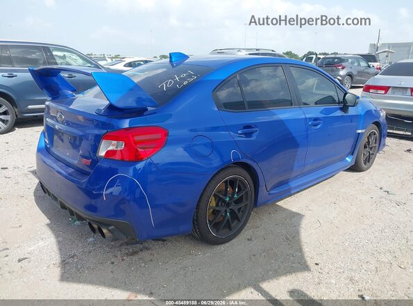 JF1VA2E67L9818696 2020 SUBARU WRX STI Blue Tył prawy