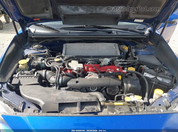 JF1VA2E67L9818696 2020 SUBARU WRX STI Blue Widok z tyłu